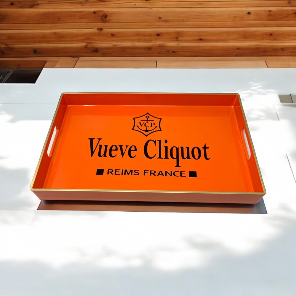 VUEVE acrylic serving tray ottoman tray